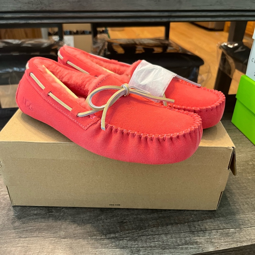 Ugg pink Dakota slippers Brand new in box